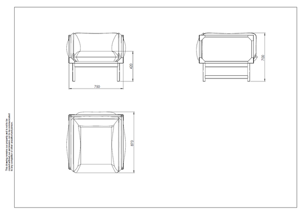BLECK 1-seater