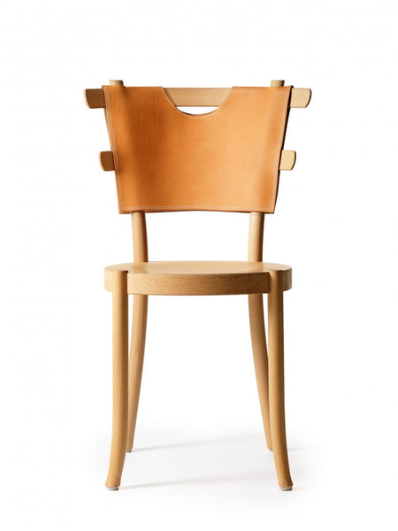 WOOD chair 背カバー 革製